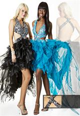 Black and Turq Blue